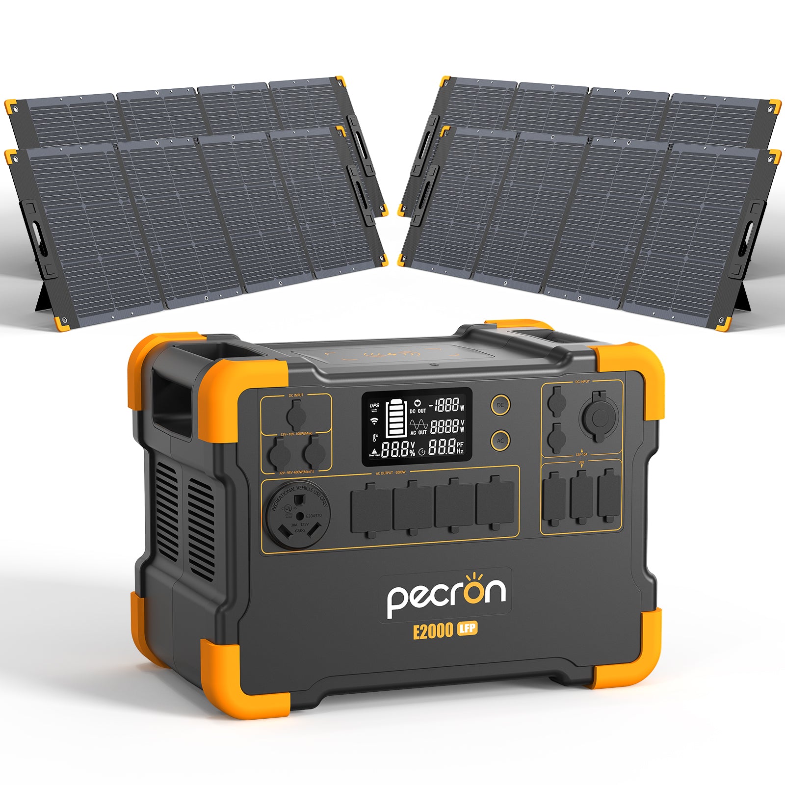PECRON E2000LFP 2000W 1920Wh Portable Power Station CA