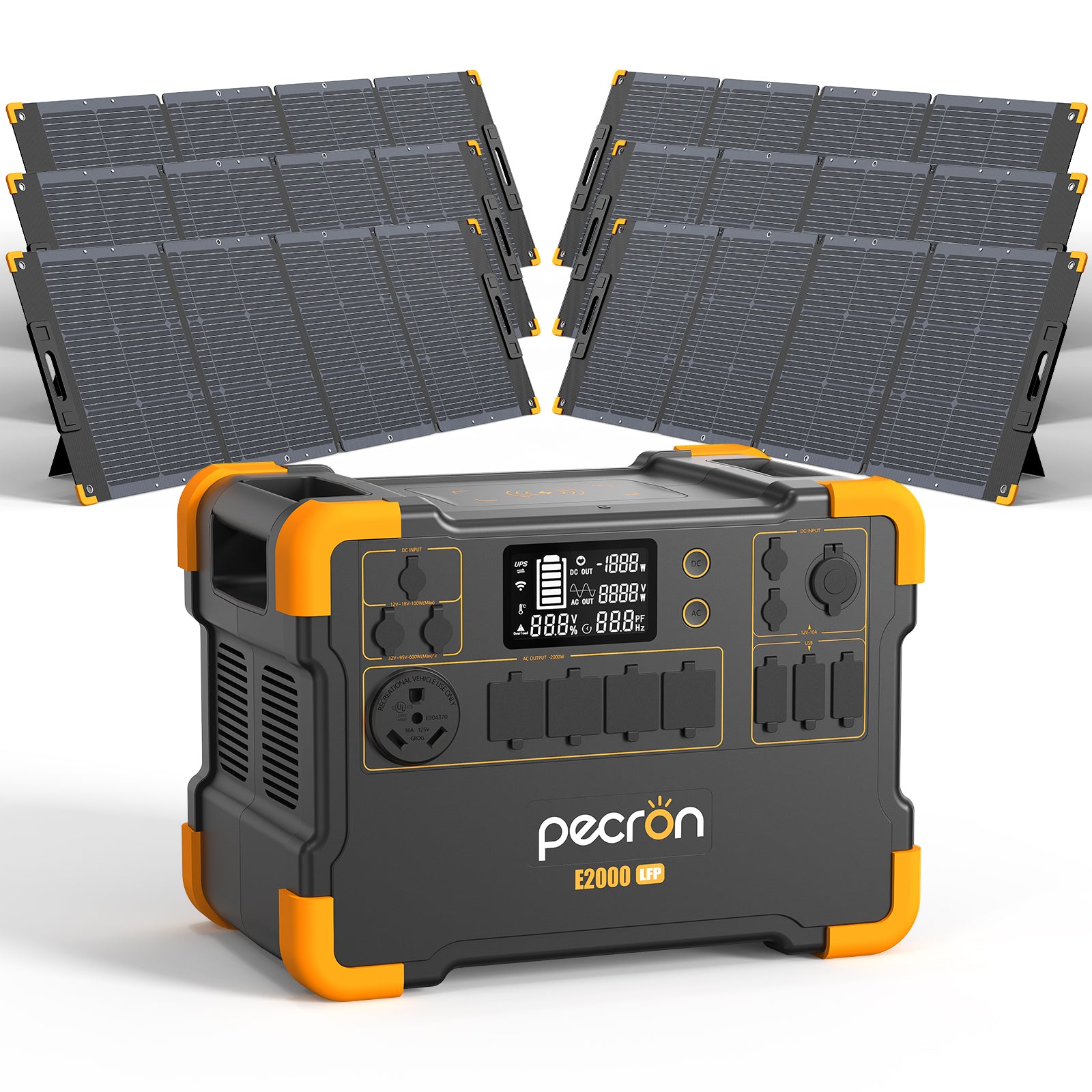 PECRON E2000LFP 2000W 1920Wh Portable Power Station CA