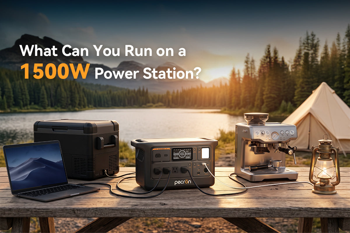 What Can You Run on a 1500W Portable Power Station?