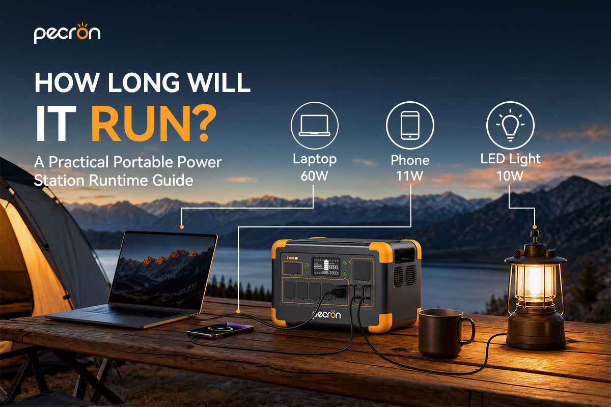 How Long Will a Portable Power Station Run?